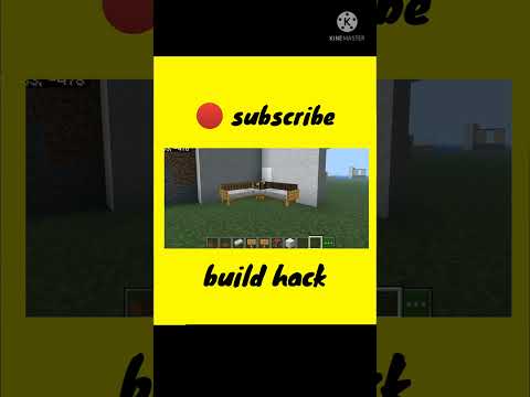 🛏️ Minecraft bed build hacks for the house 🏡 #shorts