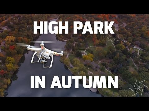 High Park Toronto in Autumn - Aerial drone video - Ontaerial