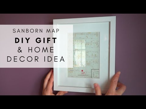 Do It Yourself Gift Map | Historic Sanborn Maps