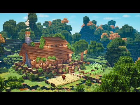 Minecraft | How to Build a Log Cabin | Tutorial