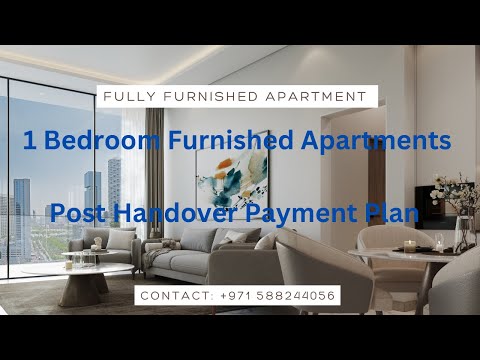 Furnished Apartments in Dubai with Flexible Payment Plan