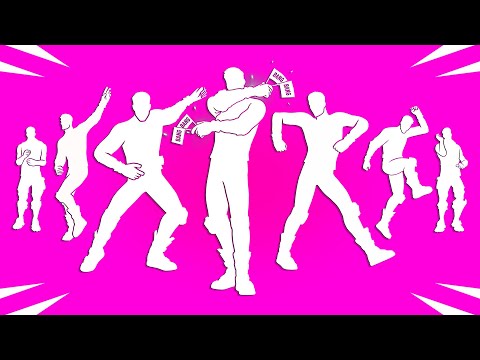 Legendary Fortnite Dances With Legendary Skins! (ODETARI - HYPNOTIC DATA, Eminem - Houdini, NCT 127)