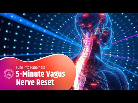 5-Minute Vagus Nerve Reset | Tune Into Happiness and Emotional Balance | Calming Healing Tone