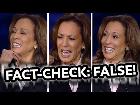 CNN "FACT CHECKER" Says Kamala Harris Only Lied ONCE!!