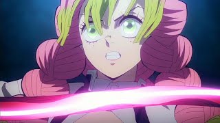 Demon Slayer S3| Mitsuri's Love Breathing 1st Form (English Dub)