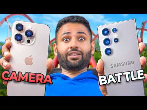 iPhone 16 Pro Max vs Samsung S24 Ultra Camera Battle!