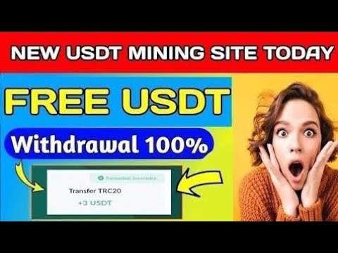 NEW USDT INVESTMENT SITE | USDT EARNING SITE | USDT MINING SITE | MAKE MONEY ONLINE