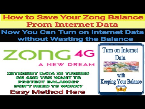 How to Save Your Balance From Internet Data | you Can Turn on Internet Data without Wasting Balance