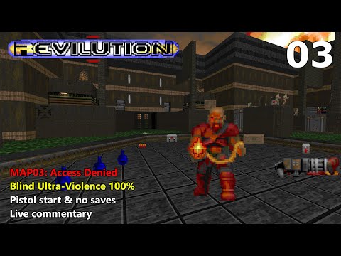 TNT: Revilution - MAP03: Access Denied - Blind Ultra-Violence 100%