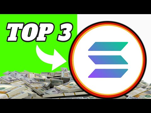 ✅ 3 SOLANA Cryptocurrencies that are going to EXPLODE!