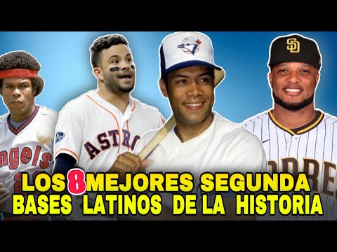 LOS 8 MEJORES SEGUNDA BASES LATINOS EN LA HISTORIA DE GRANDES LIGAS, TOP - MLB BASEBALL SPORTS