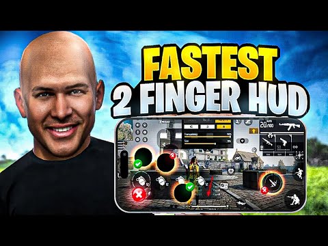 World's Fastest 2 Finger Custom HUD - Free Fire 🔥| Top 3 Pro Custom HUD In 2024