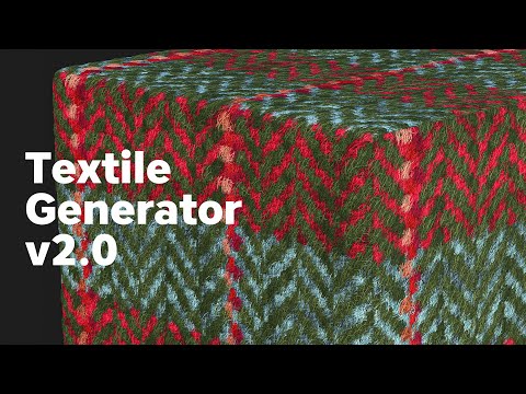 Outgang Textile Generator 2.0 -- Reinventing CG Textiles