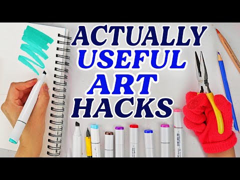 I Tried Cheap Art Hacks That *actually* Work