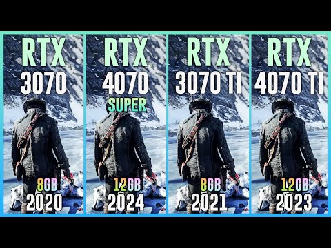 RTX 3070 vs RTX 4070 SUPER vs RTX 3070 TI vs RTX 4070 TI - Test in 25 Games