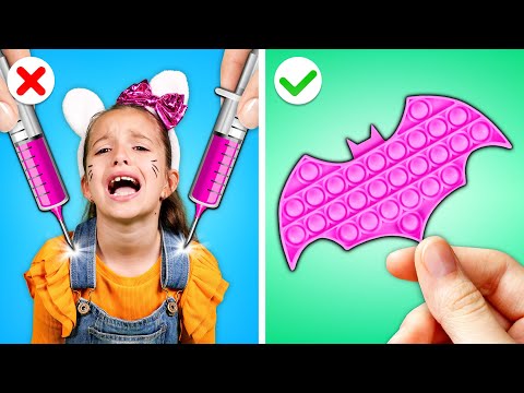 Good Barbie vs Bad Vampire Babysitter! *Cool Parenting Hacks and Funny Situations* by Gotcha! Viral