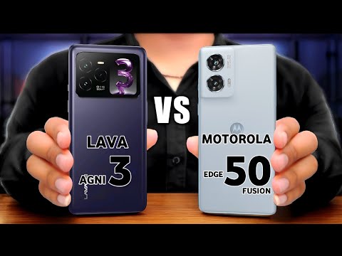 Lava Agni 3 Vs Motorola Edge 50 Fusion || Full Comparison and Review ⚡