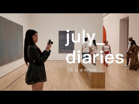 summer vlog: exploring san francisco, museum date, work-life balance, studio ghibli movie 📹🎨