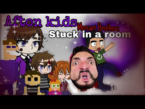 Aftons kids & mercuri_88 lil'& big brothers Gacha character stuck in a room