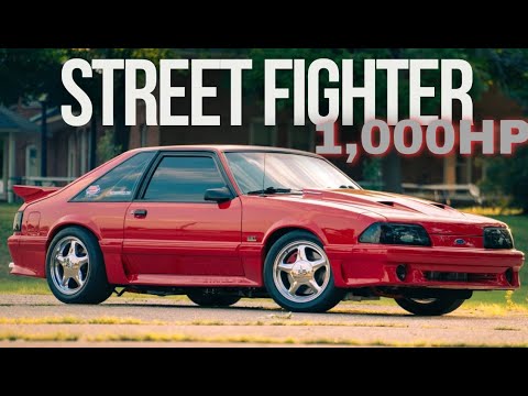 Foxbody Mustang with 1,000 hp and tons of TECH