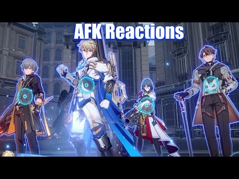 Characters Reactions to Player Going AFK - Honkai Star Rail