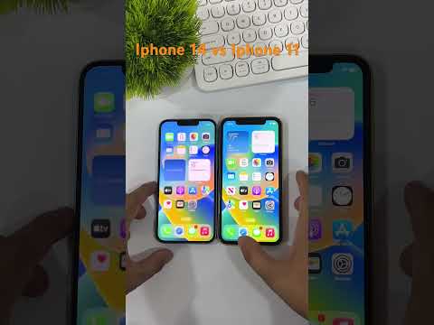 Iphone 14 vs Iphone 11 / speed test #shorts #viral #iphone