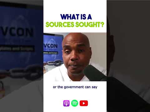 Government Contracting: What Is A Sources Sought?