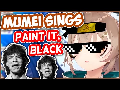 Paint It, Black - Nanashi Mumei | HololiveEN Karaoke [UNARCHIVED]