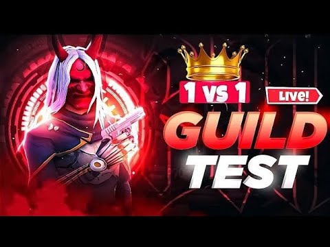 FREE FIRE LIVE 🔴1VS 2GULID TEST👿 || PRANIT YT ||#live