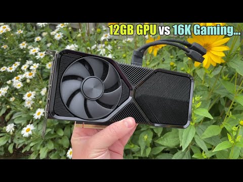 I tried 16K Gaming on a modern “mid-range” graphics card...