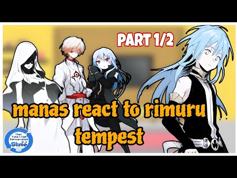 manas react to rimuru tempest |part  1/2| |Gacha Reaction|