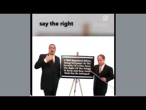 The Right Of the People To Keep & Bear Arms Explained By Penn & Teller