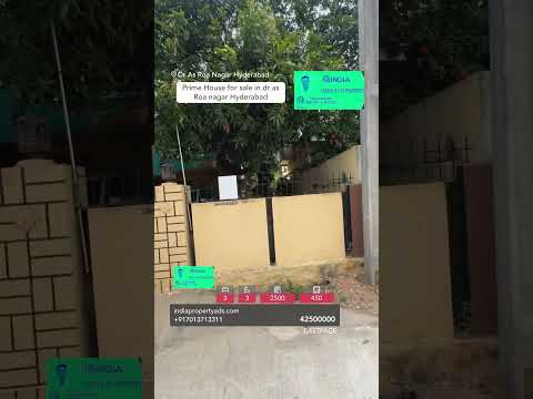 East Facing 450 Sq Yard House in Dr. A. S. Rao Nagar, Hyderabad Tour