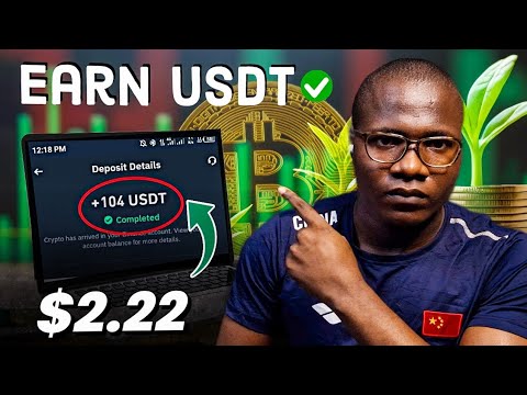 I Withdraw $104 usdt (₦160k) New Site in 2024 (usdt earning site)how to make money online in Nigeria