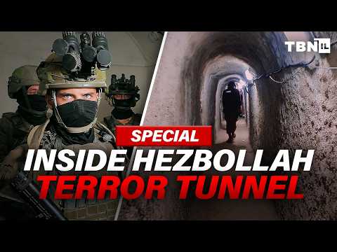 EXCLUSIVE: IDF Takes Us INSIDE Hezbollah Terror Tunnel In Lebanon | TBN Israel