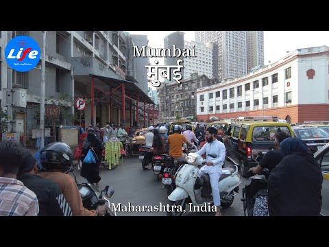 Mumbai Streets Riding - 4K HDR - Dongri, Mohammed Ali Rd to CSMT