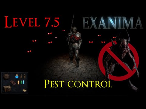 Exanima 0.8 | Level 7.5 Walkthrough  (No commentary) | Find Satchel with Nephil's Elixirs