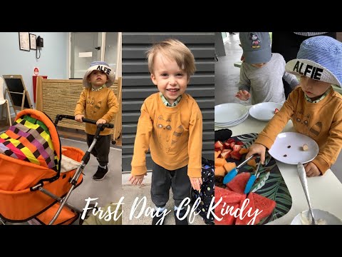 FIRST DAY OF KINDY | Alfie's Adventures