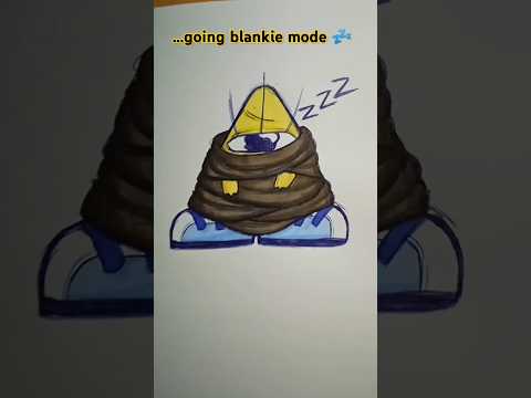 going blankie mode #art #drawing #sketch #fyp #gravityfalls #billcipher