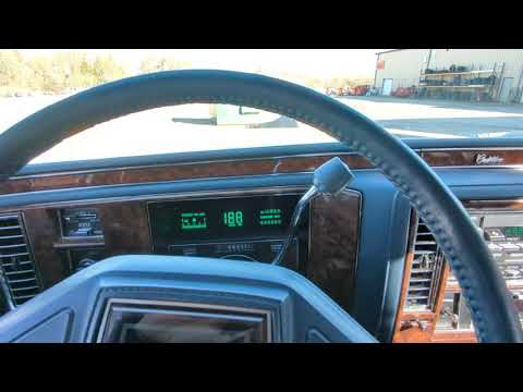 1991 Cadillac Brougham D'Elegance 5.7L Cold Start