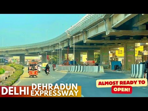 Delhi Dehradun Expressway: Almost Ready to Drive from Delhi side to Eastern Peripheral Expressway