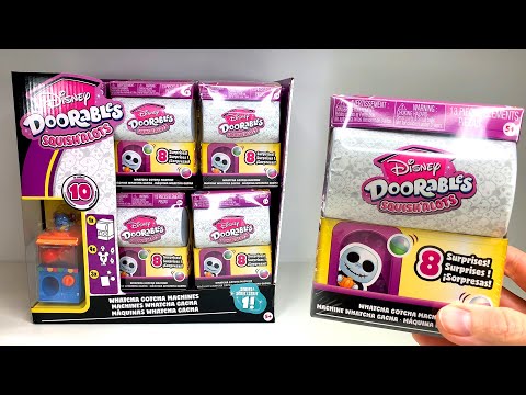 NEW! Disney Doorables Whatcha Gotcha Machine Squish'aLots Unboxing FULL CASE