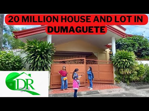 20.5 MILLION PHP/ FURNISHED HOUSE/DUMAGUETE/4 BEDROOMS