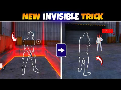 Invisible Trick......! How To Invisible In Free Fire | New Update