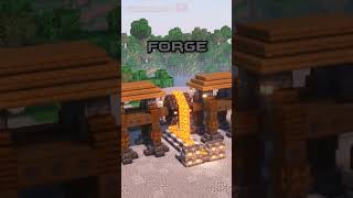 Minecraft Build Ideas - Blacksmith #shorts #minecraft #minecraftbuild