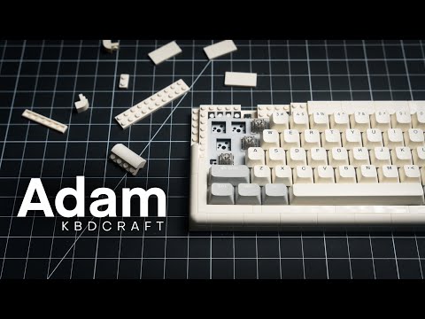 Fully Functional LEGO Keyboard - KBDCraft Adam Showcase