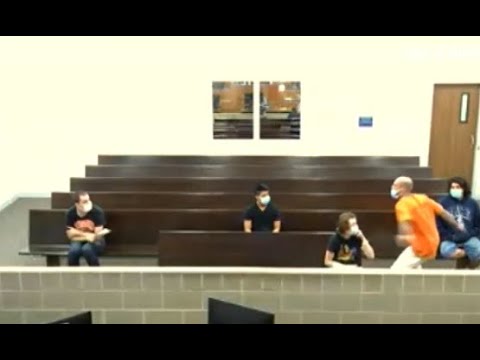 Sexual Assault Suspect Walks Up & Punches Man During Court Proceedings!