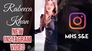 Rabeeca Khan Instagram New Video