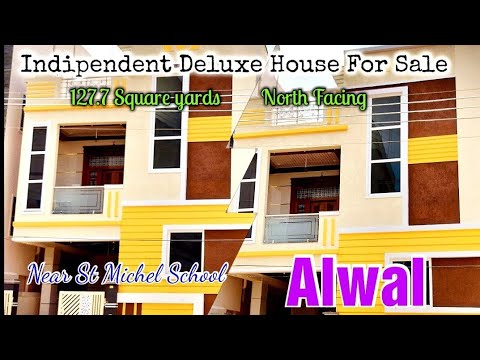 G+1 INDEPENDENT HOUSE FOR SALE||NEAR ST.MICHAEL SCHOOL #alwal #alwalhousesforsale #realestate#house