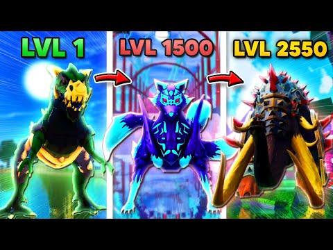 Beating Blox Fruits Using Every BEAST Type Fruits